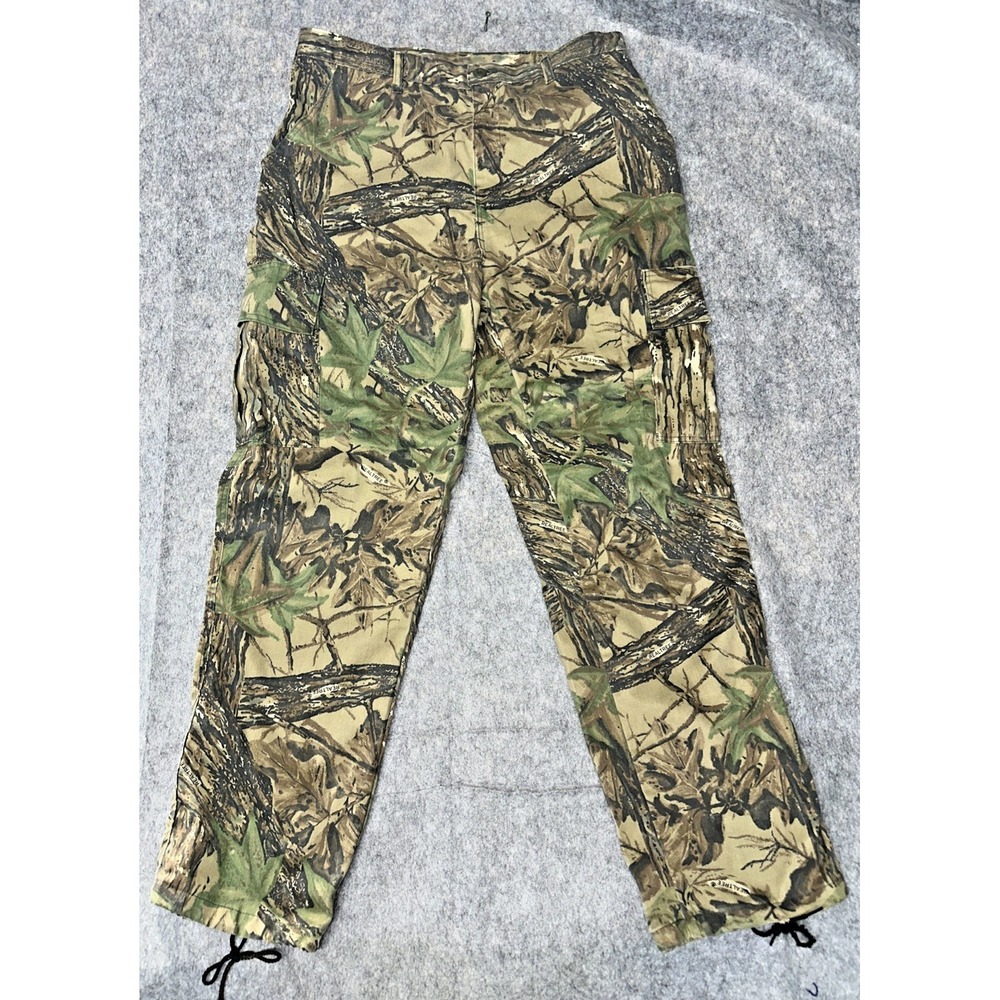 Vintage Y2K ‎ CAMO REALTREE PANTS Grunge Punk Hunting (2U-12)